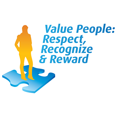 Logo - Value People, Respect, Recognize & Reward